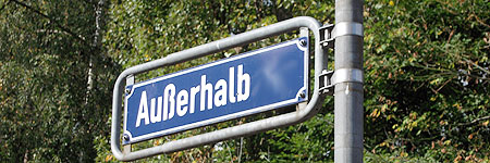 Straßenschild